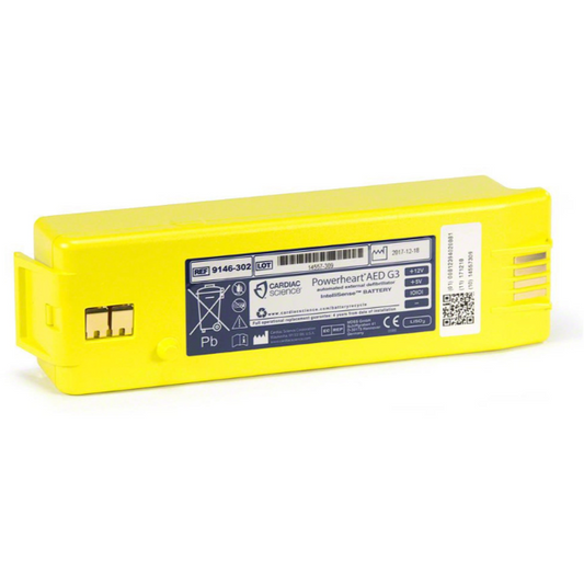 Lithium Battery Pack IntelliSense™ 11.1V For PowerHeart AED G3 9300E / 9300A / 9390E / 9390A, 9146-302