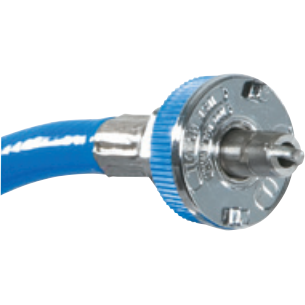 Nitrous Oxide Ohio Male Quick Connect X DISS Nut 5FT, 8100-1205