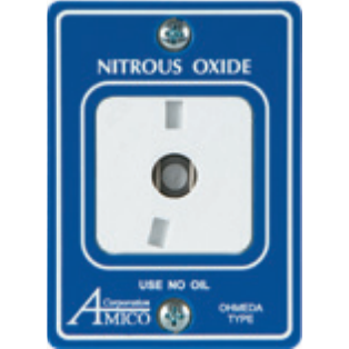 Ohio Nitrous Oxide Concealed Latch Plate, 9000-0000-0222