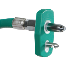 Chemetron (NCG) Oxygen Male Quick Connect X DISS Nut 3FT