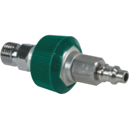 Oxygen Puritan Male Quick Connect X Male DISS, 6002-0000-0006