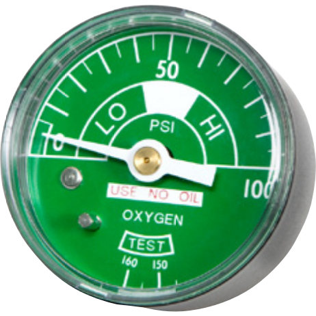 Oxygen Gauge, 4022-0000-0005