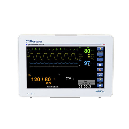 Refurbished Mortara Surveyor S12 Patient Monitor with Nellcor OxiMax SPO2 Technology and CO2