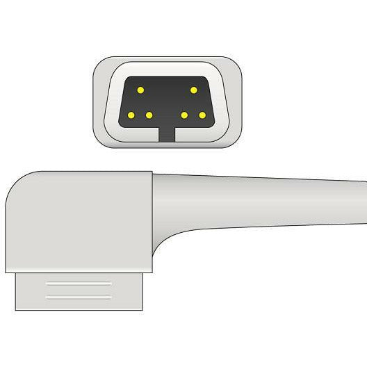 Custom Length 20ft Criticare Compatible Direct-Connect Adult Hard SPO2 Sensor, 20ft - 934-10DN, 10470
