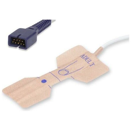 Covidien > Nellcor OxiMax Compatible Disposable Adult SPO2 Sensor, S503-01P0