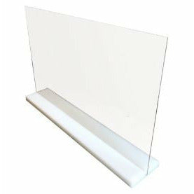 Stand for Acrylic Safety Barriers, Large, Black