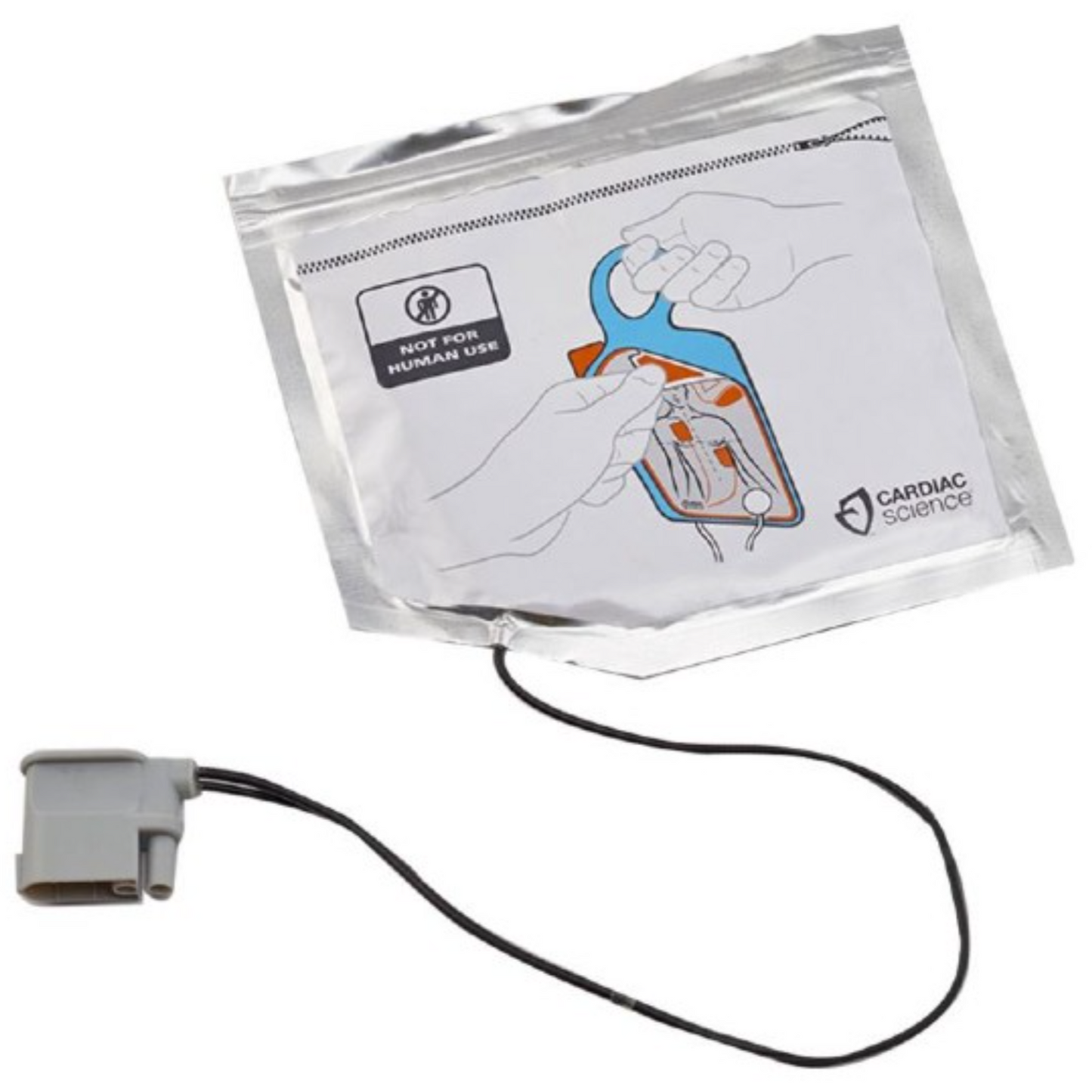 Cardiac Science Powerheart G5 Adult TRAINING Electrode Pads, XTRPAD004A