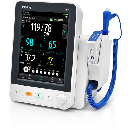 Mindray VS8 with NIBP and Pulse Rate, Exergen Temporal Temp