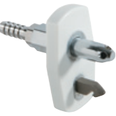 Vacuum Chemetron Male Quick Connect X 1/4" Hose Barb, 8200-0000-0005