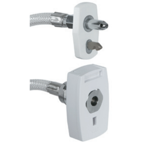 Vacuum Chemetron Male Quick Connect X Female Coupler 3FT, 8203-1303