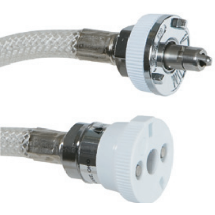 Vacuum Ohio Male Quick Connect and Female Coupler 3FT