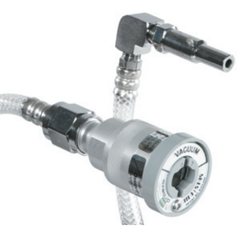 Vacuum Oxequip Male Quick Connect X Female Coupler 5FT, 8204-1405