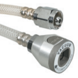 Vacuum Shut-Off Valve and DISS X Porter Quick Connect Coupler Hose