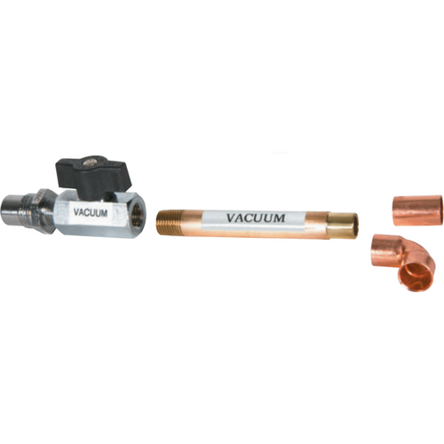 Vacuum Shut-Off Valve and DISS X Scavenger Adapter Kit