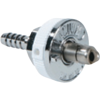 Vacuum Ohio Male Quick Connect X 1/4" Hose Barb, 8200-0000-0004