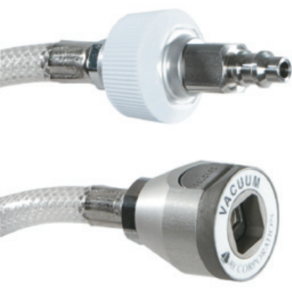 Vacuum Puritan Male Quick Connect and Female Coupler 5FT, 8201-1105