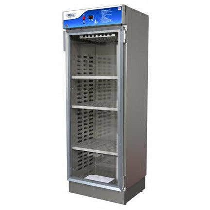 Warmer, D Series, 20.5"D X 24"W X 64.75"H. 4" Base, Single Chamber, EEV-10014