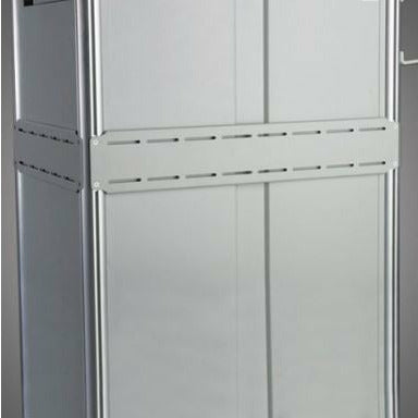 Waterloo Accessory Back Mounting Panel, Aluminum Unicarts, AMP-2