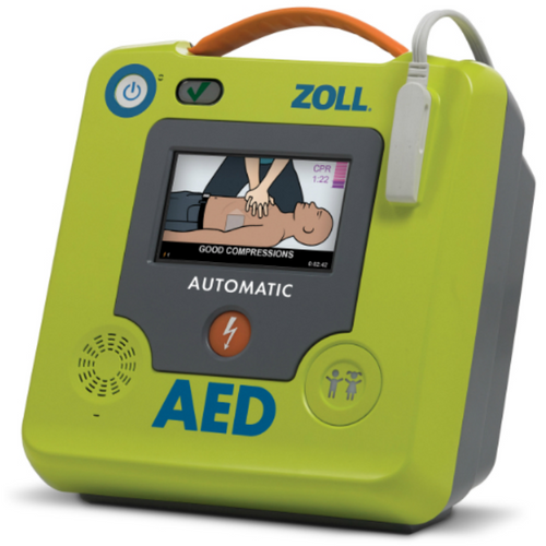 BLS, W/O CARRY CASE, ZOLL AED 3, PLUSRX, ENGLISH, AHA, CPR STAT-PADZ