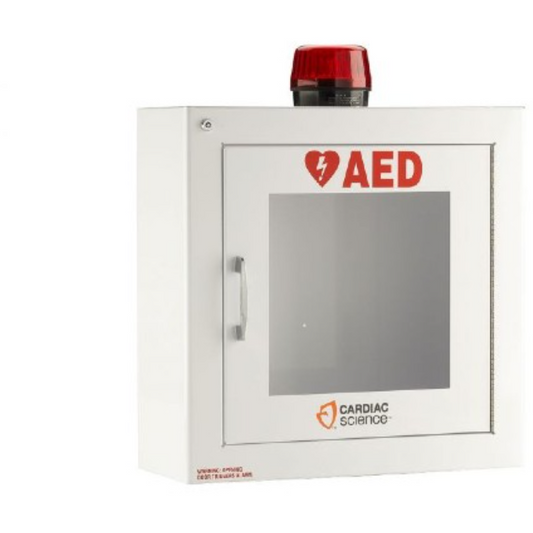 Cardiac Science – Surface Mount Wall Cabinet with Alarm, Strobe, Security, 50-00392-30