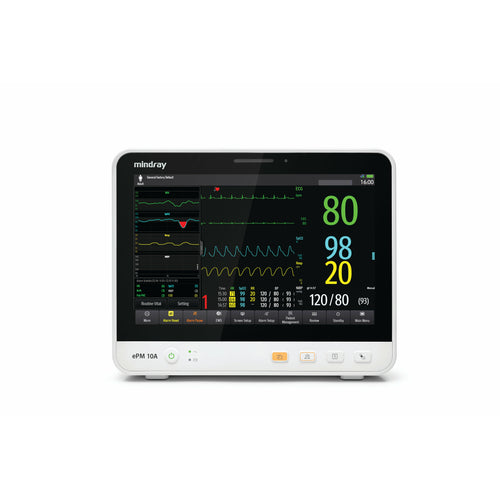 Mindray ePM 10A Patient Monitor with Nellcor OxiMax SPO2 and CO2