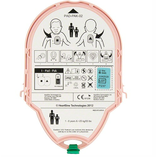 Heartsine Samaritan Pad-Pak Pediatric Cartridge