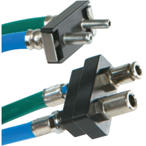 Oxygen/Nitrous Oxide Duplex Porter Male Quick Connect X Female Coupler 3FT